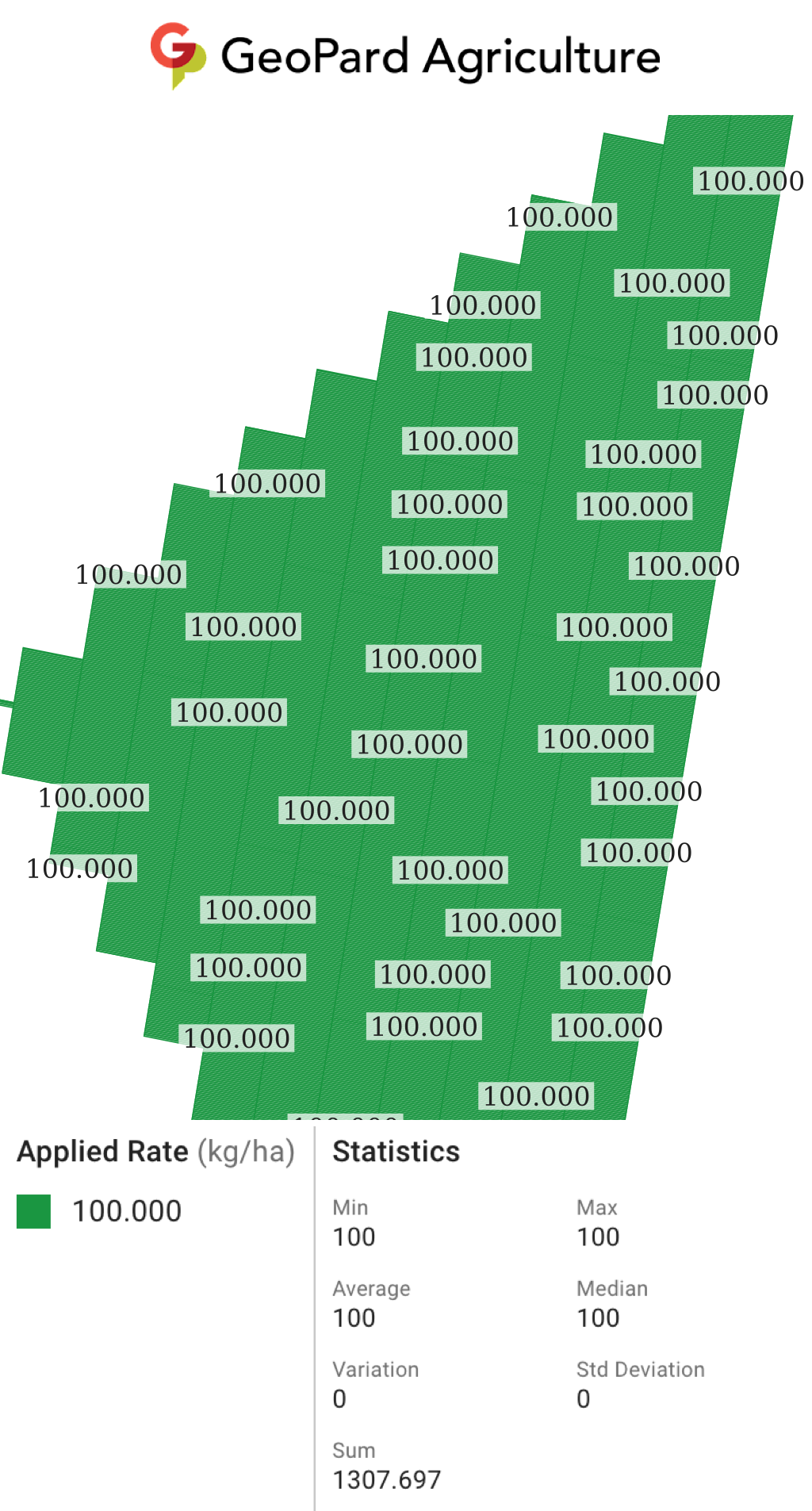 Nitrogen application map (SSA) on 2023-02-23